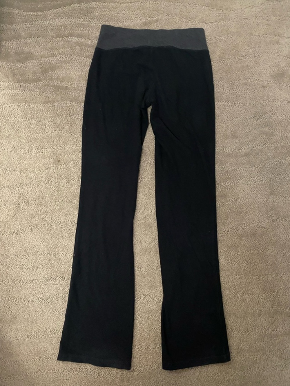 ACX Active Women's Low-Rise Slim Yoga Pants with Gray Waistband